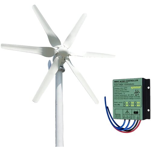 SupplySwap Generator vetrne turbine, 3000W moč, tiho delovanje, Z MPPT krmilnikom, 3000W, 24V, (5000202114) Cene