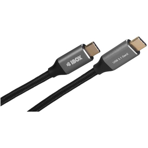 iBox I-BOX USB C/USB C, 1 m USB cable 3.2 Gen 2 (3.1 Gen 2) Black Cijene