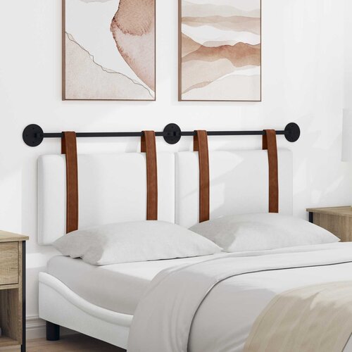  Držeće uzglavlje Zidne Bijeli 150 x 55 x 5 cm Antikni PU Cijene