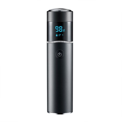 SARAHE S-1090 IPX7 vodoodporen prenosni okrogli električni brivnik z 8D LED digitalnim zaslonom (črn), (22149513) Cene