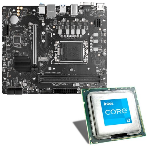  Desktop Računar i3-12100, MSI PRO H610M-E, 16GB... Cijene