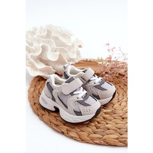 Boto Children's Sports Sneakers with Velcro Grey Rulagia Cene