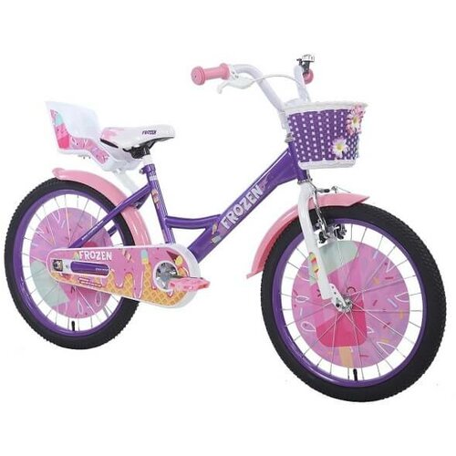  bicikl za decu frozen sa pomoćnim točkićima 20'' - ljubičasti, 650163 Cene