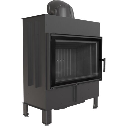 Kratki vgradni kamin LUCY/14/BLACK Cene