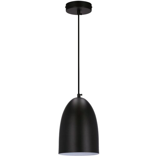 Candellux Lighting Crna visilica s metalnim sjenilom ø 14 cm Icaro - Cijene