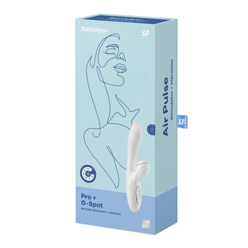Satisfier Stimulator PRO+G-Spot Air, 2 motora, Beli Cene