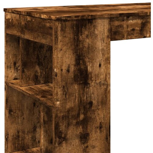  Barski stol s stalcima boja hrasta 102 x 50 x 103,5 cm drveni Slike