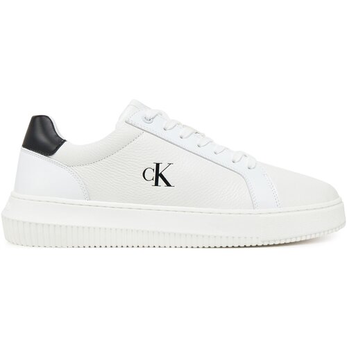 Calvin Klein Jeans Superge Chunky Cupsole Lth Mg Tc YM0YM01198 Bela Slike