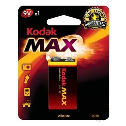 Kodak Max 9V alkalna baterija Slike