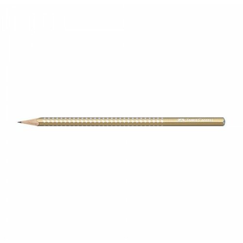 Faber-castell grafitna olovka grip hb sparkle 118214 pearl zlatna Slike