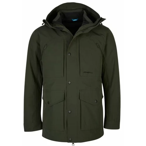 O'neill JOURNEY PARKA 3 IN 1 Muška zimska jakna, tamno zelena, veličina