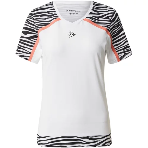 Dunlop Tehnička sportska majica narančasta / crna / bijela