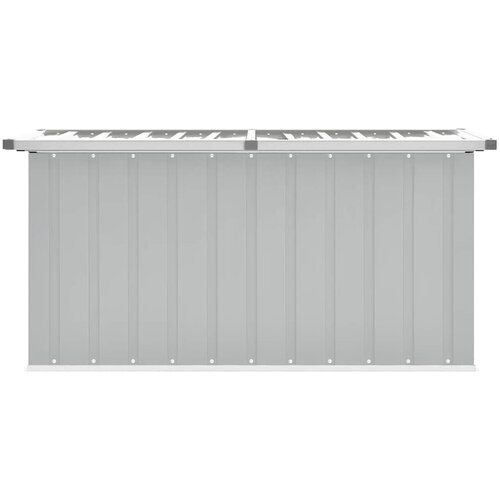  Vrtna kutija za pohranu siva 129 x 67 x 65 cm Slike