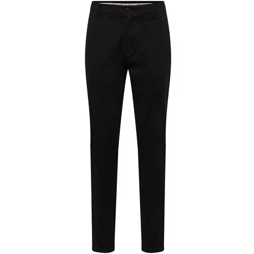 Tommy Jeans Chino hlače 'Scanton' črna