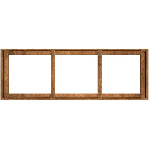 vidaXL Planter Rusty 120x40x40 cm Vremensko odporno jeklo Cene