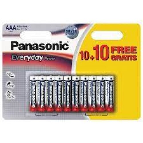 Panasonic baterije LR03EPS/20BW-AAA Alkalne Everyday Cene