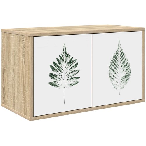 TV ormar za montažu na zid HANAU 69 x 33 x 40 cm Hrast sonoma Slike