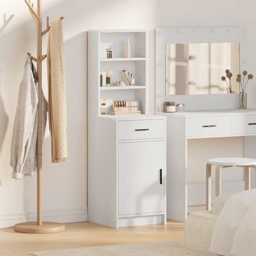  Highboard Bijelo 40 x 40,5 x 135 cm Konstruirano drvo Cijene