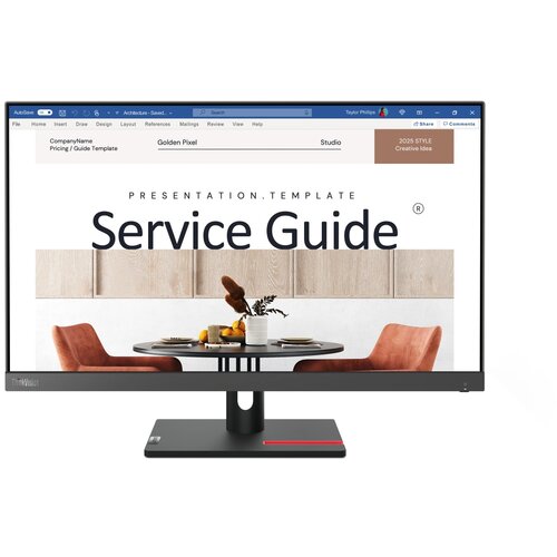 Lenovo Think 23.8" ThinkVision S24i-30 (F23238FS0) 1920x1080 Wide 16:9 LED IPS AG, 1300:1 (Dynamic 3M:1), 6ms (4ms extreme mode), 250cd/m², 178/178, 1xVGA, 1xHDMI 1.4, Black, Tilt, VESA 100x100, 3YW 63DEKAT3EU Cene