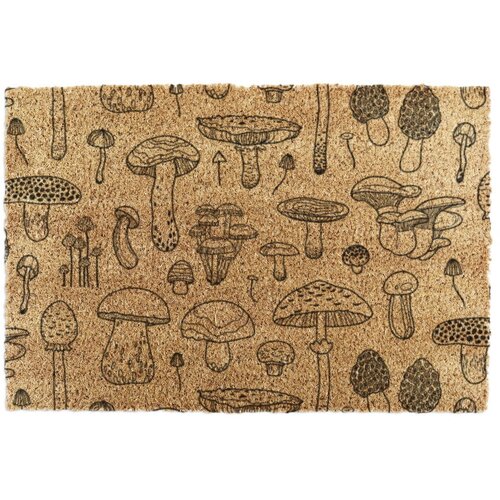 Artsy Doormats Predpražnik iz kokosovih vlaken 60x90 cm Mushrooms – Cene