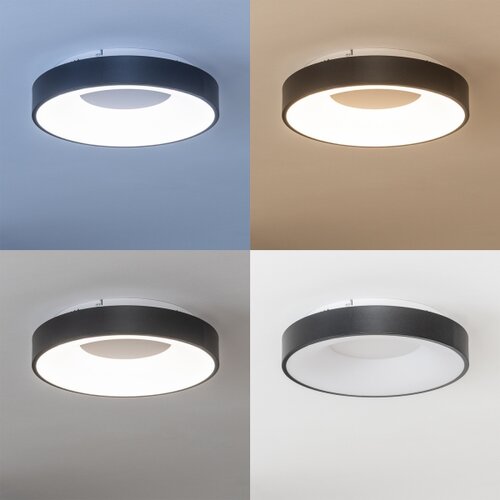  Brilagi - LED prigu&amp;scaron;iva stropna svetiljka FALCON II LED/67W/230V prečnik 40 cm crna +daljinski upravljač Slike