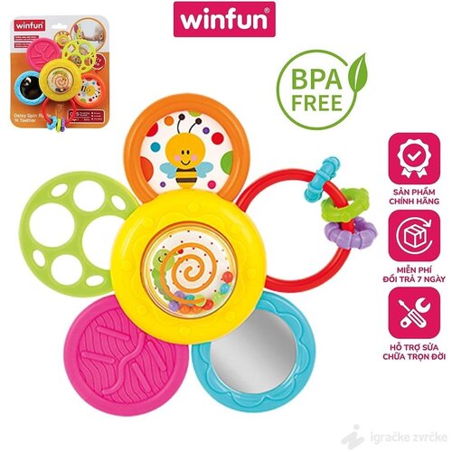 Winfun vakum zvečka i glodalica CVETIĆ Cene