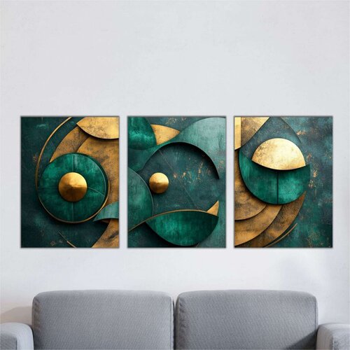 Wallity slika Mdf-00112, 40x90 cm, 3 dela Cene