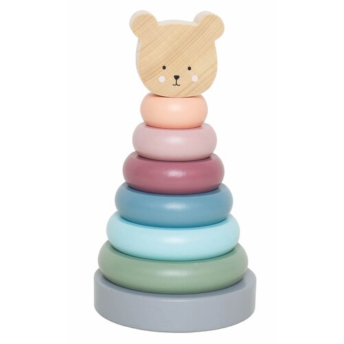 Jabadabado® leseni obroči za zlaganje teddy Cene