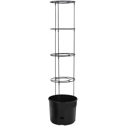  Sadilica za rajčice antracit &amp;Oslash; 39 x 150 cm od polipropilena Slike