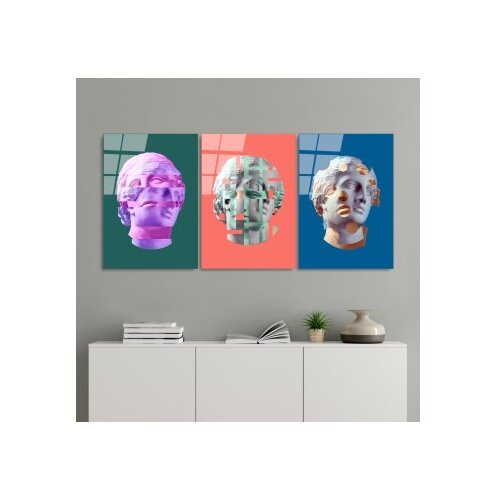 WALLXPERT dekorativna slika od kaljenog stakla (3 komada) uv 878 45 x 65 Cene