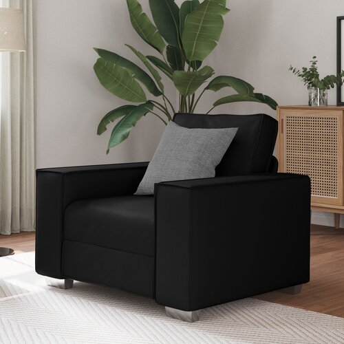 vidaXL Sofa Črna Cene