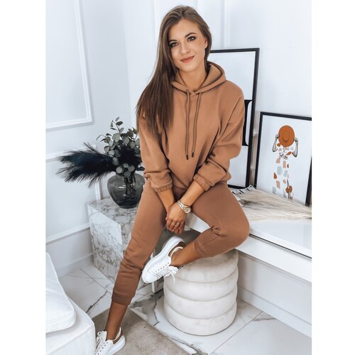 DStreet Women's tracksuit KSENIIA PREMIUM mocha AY0713 Cene