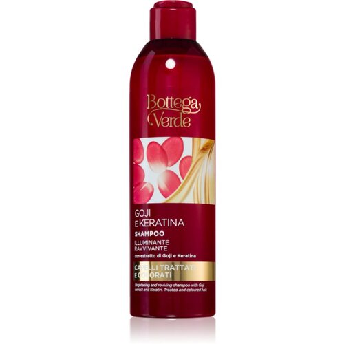 Bottega Verde Goji &amp;amp; Keratin osvetljevalni &amp;scaron;ampon za barvane lase 250 ml Slike