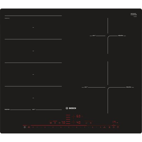 Bosch indukcijska pločaSerie 8|, 60 cm, bez okvira, FlexIndZone, DirectSelect Premium, ES Slike