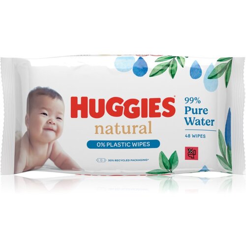 Huggies Natural Pure Water vlažne maramice za djecu 48 kom Cene