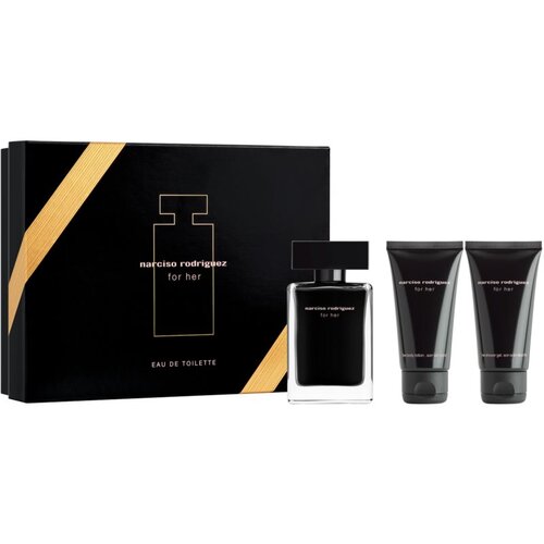 Narciso Rodriguez For Her darilni set toaletna voda 100 ml + losjon za telo 75 ml za ženske Cene