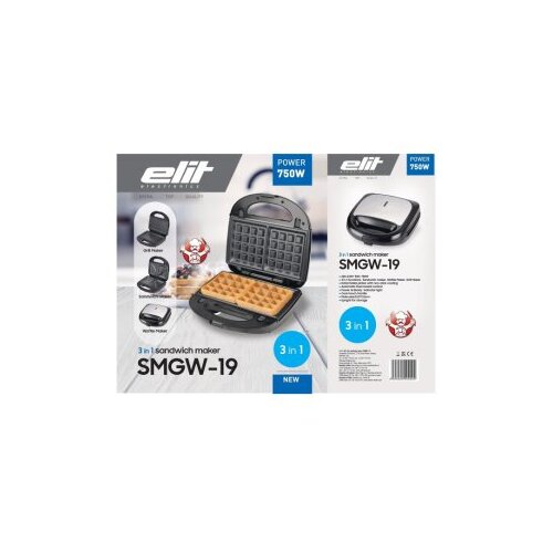 Toster Elit SMGW-19 3-u-1 Cijene