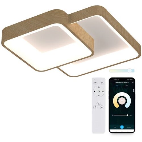 Ksix Phenomena SmartLED stropna svjetiljka, CCT, 45 cm, 5.850 lm, 45 W, Tuya Cijene