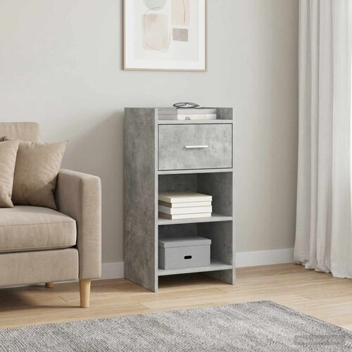  Kreveta Betonska siva 40 x 36 x 80 cm Konstruirano drvo Cijene