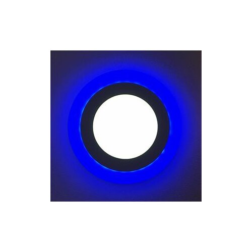 PANEL LED 18W + 6W ugradni okrugli 4000K+plava Lumera Slike