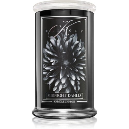 Kringle Candle Midnight Dahlia di&amp;scaron;eča sveča 623 g Slike