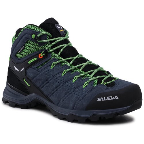 Salewa Mu&amp;scaron;ke poluvisoke planinarske cipele ALP MATE MID WATERPROOF modrozelena Slike