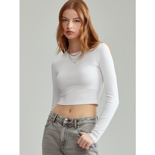 House - Strukirana bluza - Bijela Slike