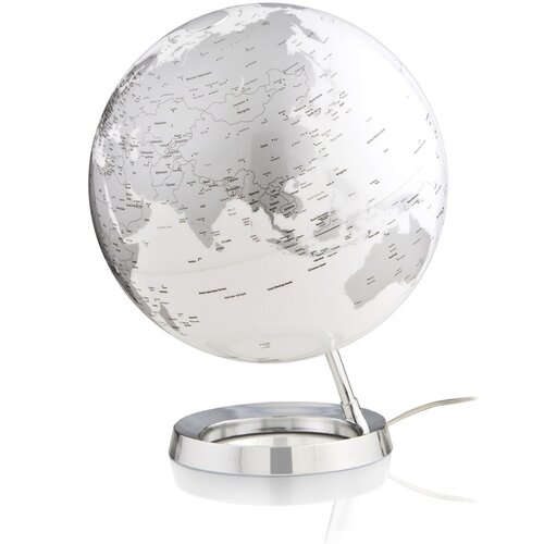 Tecnodidattica globus Metal Chrome, 30 cm, z lučko, angleški Cene