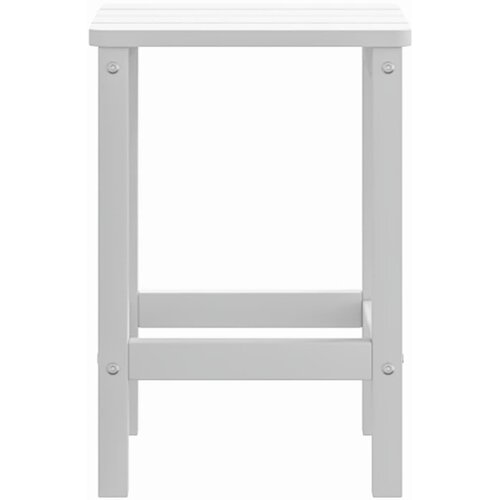  Vrtni stol Adirondack bijeli 38 x 38 x 46 cm HDPE Slike