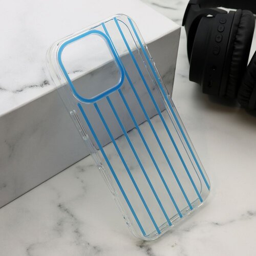 maska party za iphone 16 pro/ plava Slike