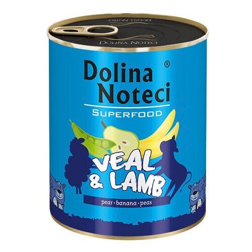 DOLINA noteci superfood dog adult teletina i jagnjetina 400g Cene