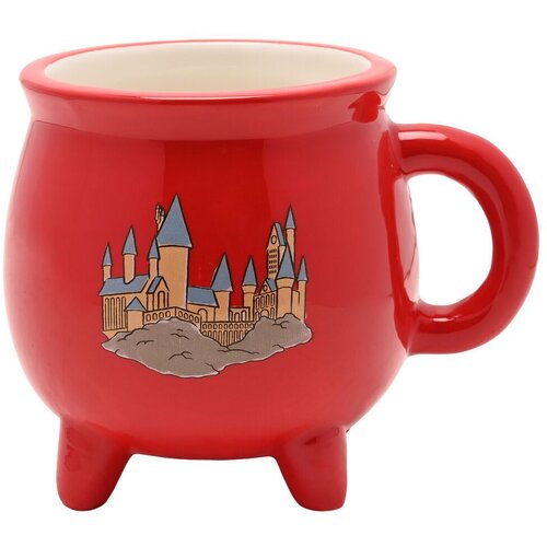 HARRY POTTER &amp;Scaron;alica u obliku kotlića - Gryffindor, 450 ml Slike