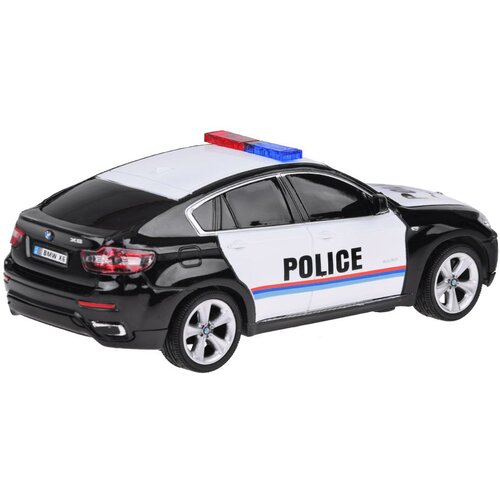 BMW X6 policija na daljinski crni Slike