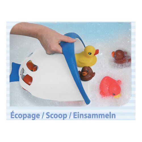 THERMOBABY spremnik za igračke Bubble Fish white soft sandy brown Slike
